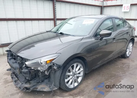 2017 Mazda Mazda3 Grand Touring из США, поврежденный, VIN 3MZBN1W35HM128242